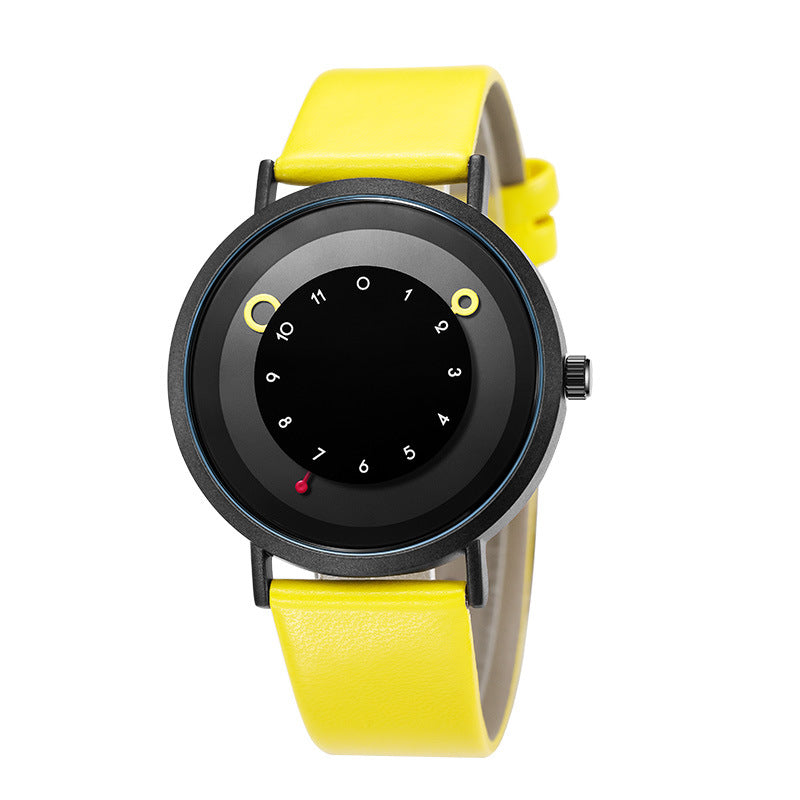 SK Women’s Quartz Watch – Simple PU Leather Strap, Waterproof Fashion Wristwatch