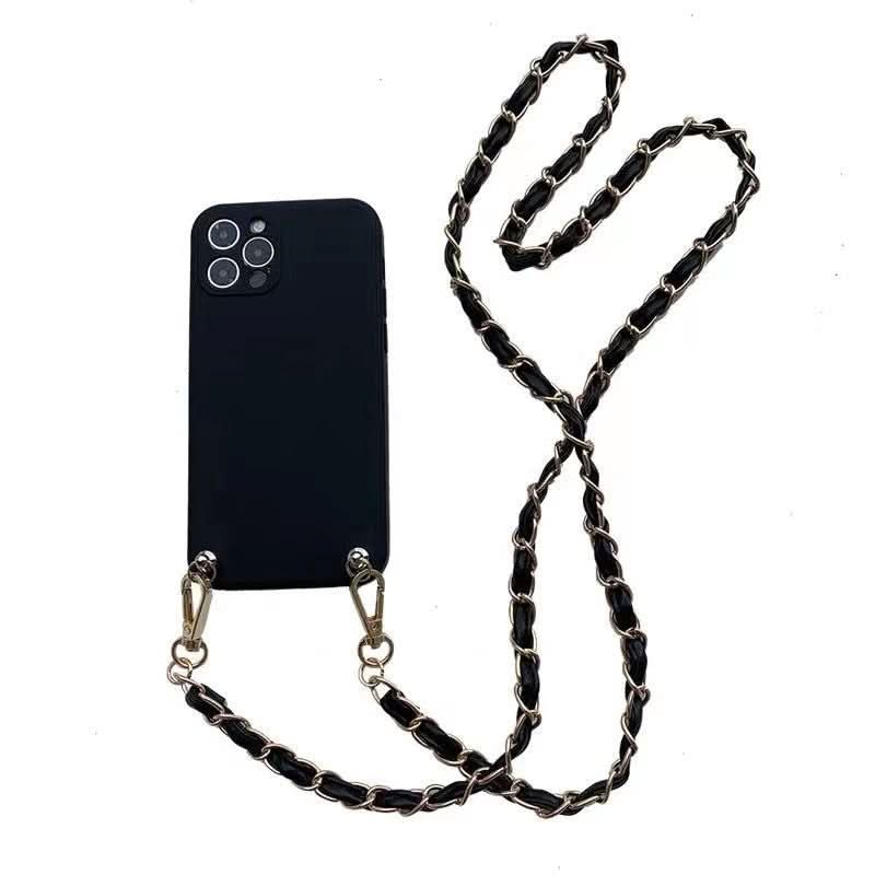 Crossbody Chain Silicone iPhone Case for iPhone