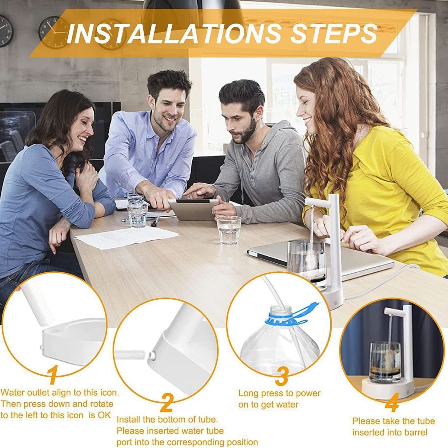 Wireless Electric Water Dispenser Pump