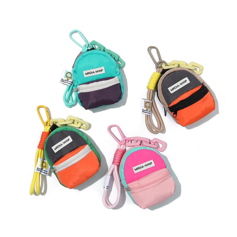Mini Crossbody Coin & Earphone Pouch – Compact Hanging Neck Storage Bag
