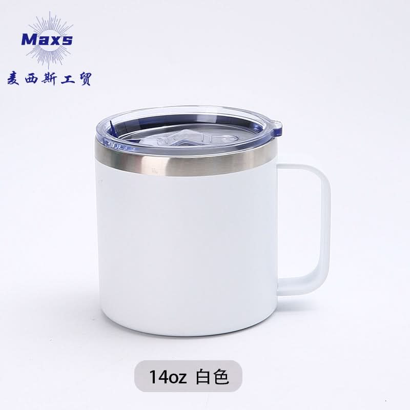 Stainless Steel Vacuum Coffee Thermos Mug – 12oz Insulated Cup