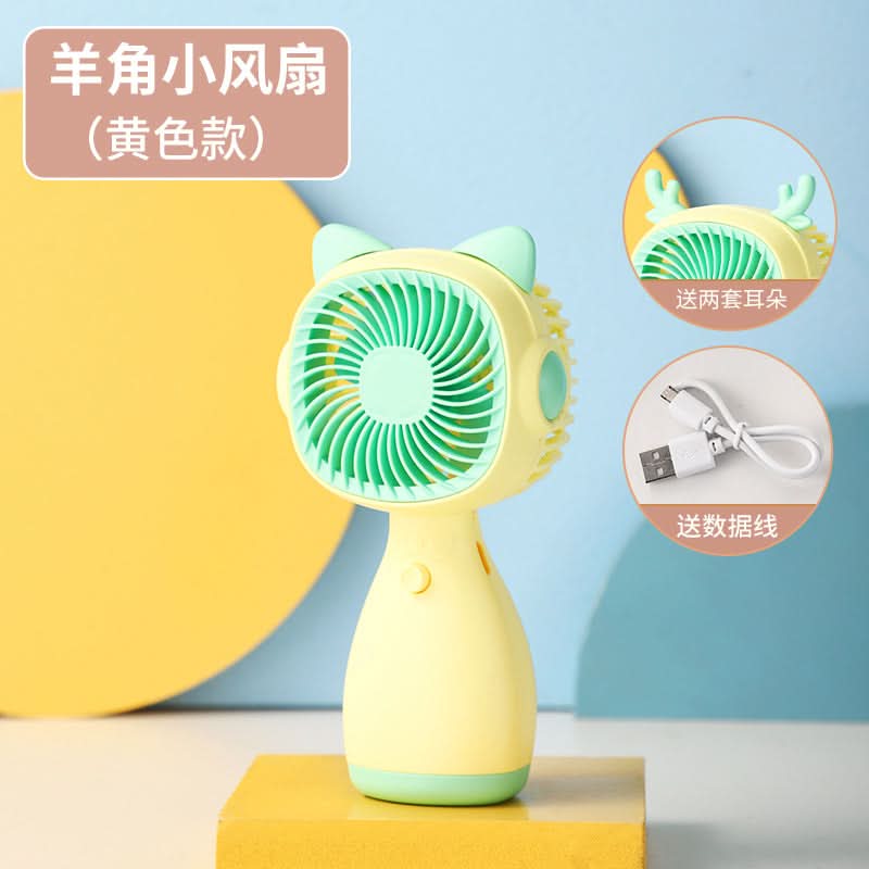 Mini USB Rechargeable Handheld Fan – Portable Desktop Cooling Gadget