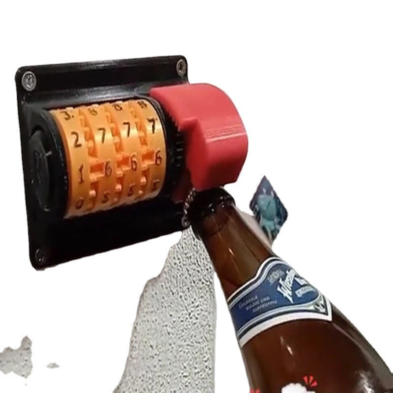 Automatic Beer Bottle Cap Counter Opener – Creative Kitchen Tool & Gift