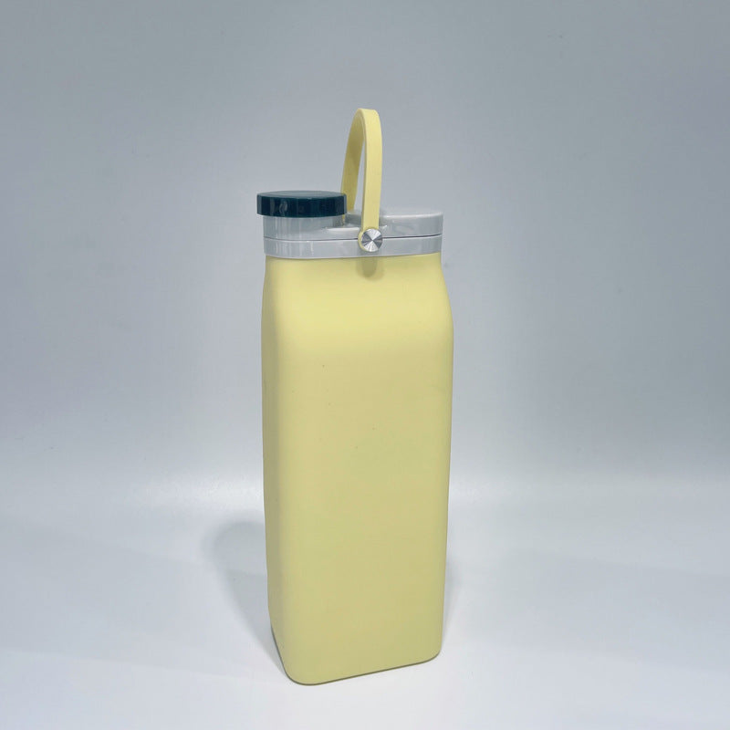 Foldable Silicone Travel Water Cup for Kids – Portable, Heat-Resistant