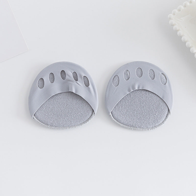 Women’s Cotton Toe Socks for Summer – Invisible Non-Slip Split-Toe Socks for High Heels