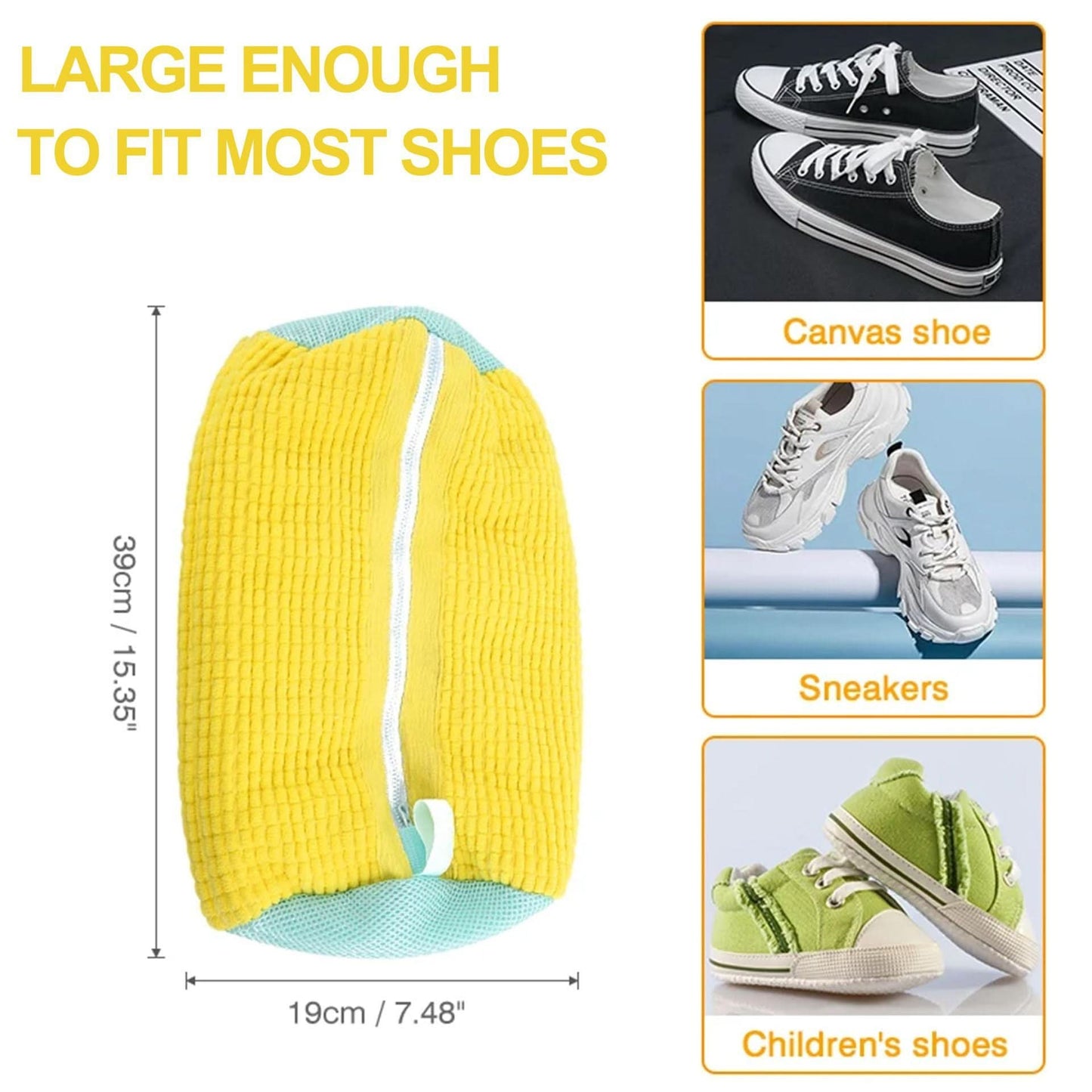Portable Shoe Washing Bag – for Sneakers & Shoes