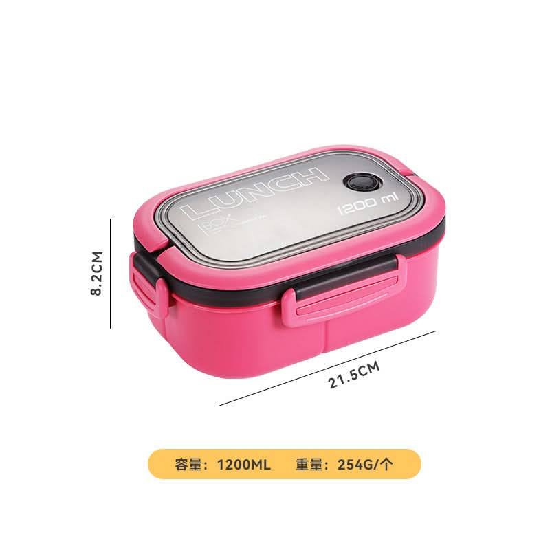 Double-Layer Microwave-Safe Salad Lunch Box – With Insulated Bag for Students