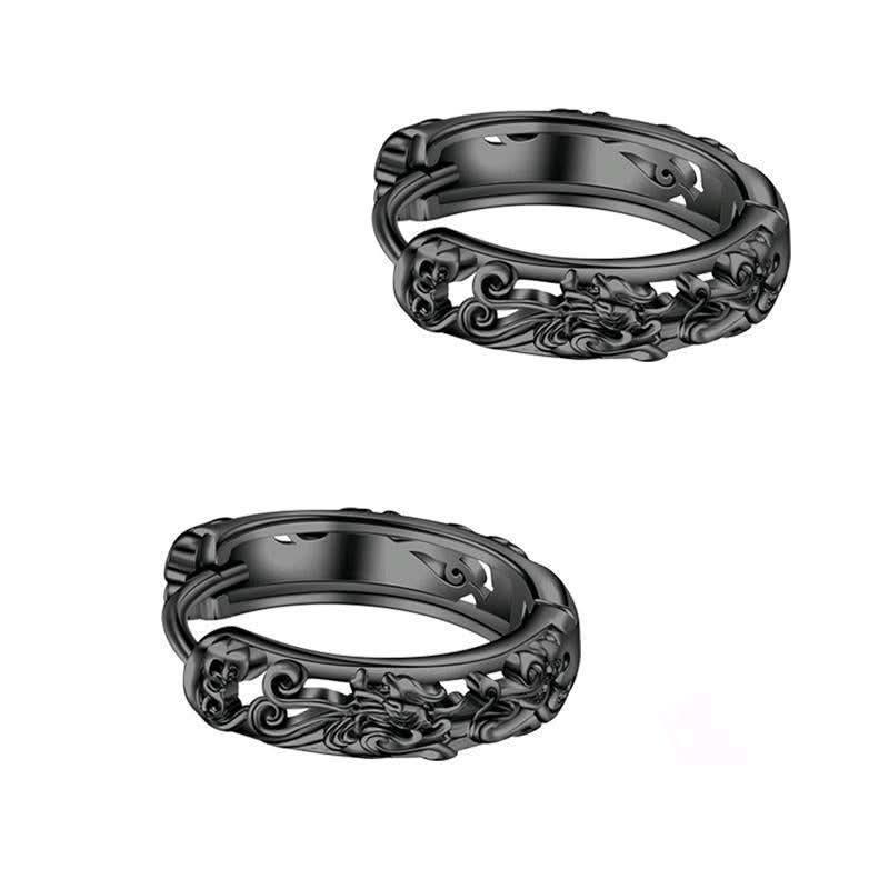 Dragon Hoop Earrings – Fortune-Attracting Earrings for Women