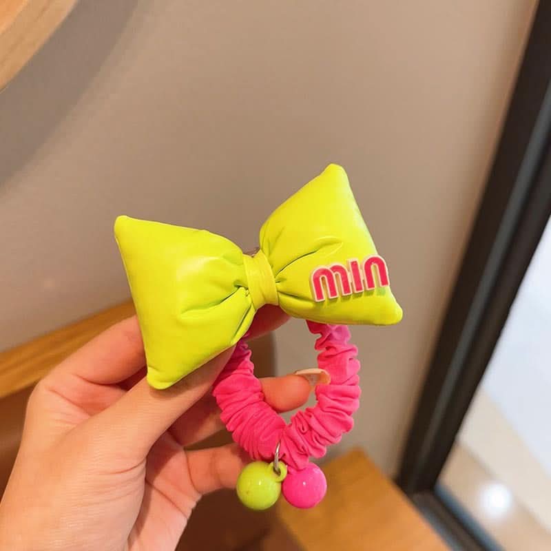 Pack of 5 Korean Bow Hair Bands for Kids