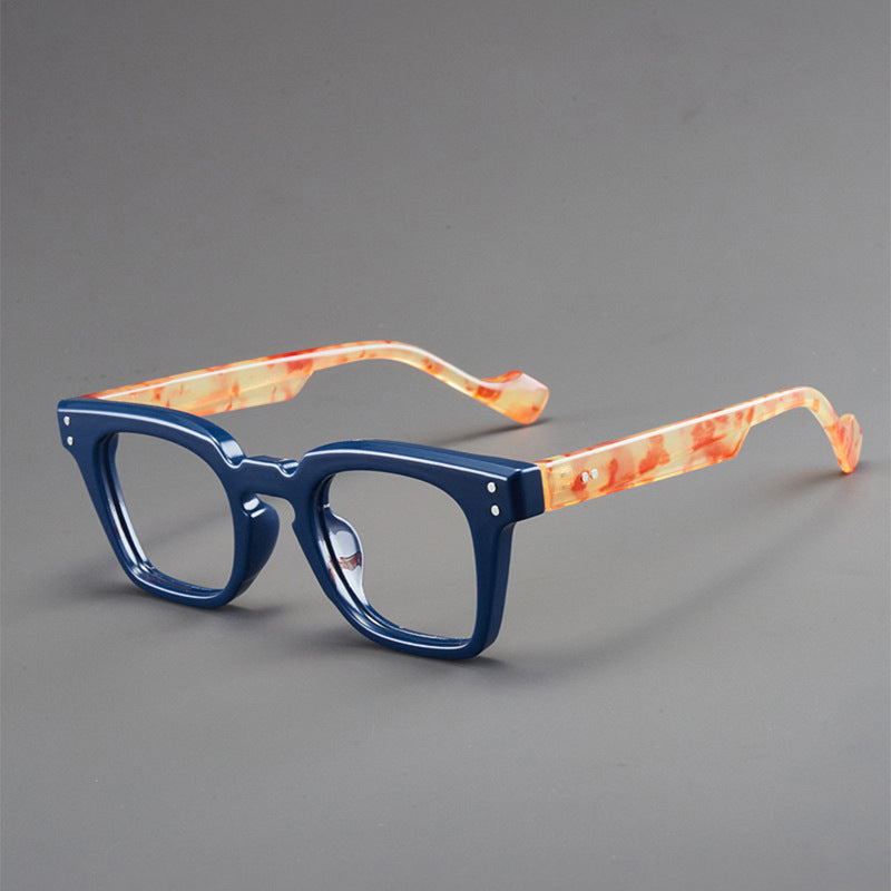 Retro Square Anti-Blue Light Glasses for Adults – Unisex Full-Frame Fashion Eyewear