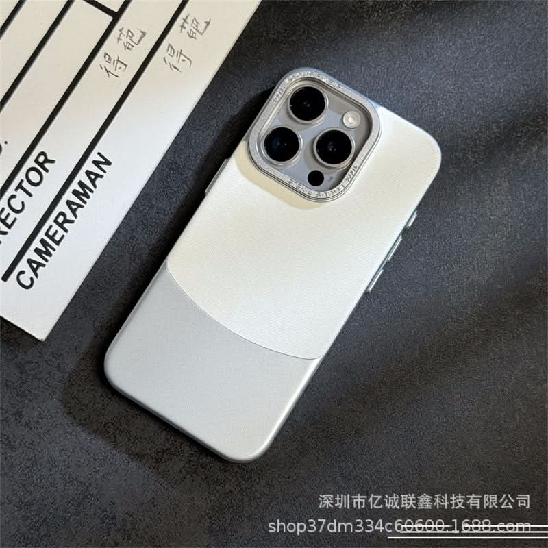Luxury Velvet iPhone 15 & 14 Case - Shockproof, Anti-Fingerprint Cover