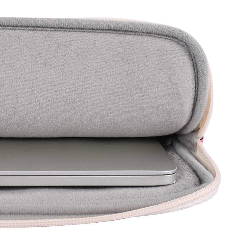 Multicolor Floral Laptop Sleeve – Waterproof Polyester Case for 11"–15" Devices