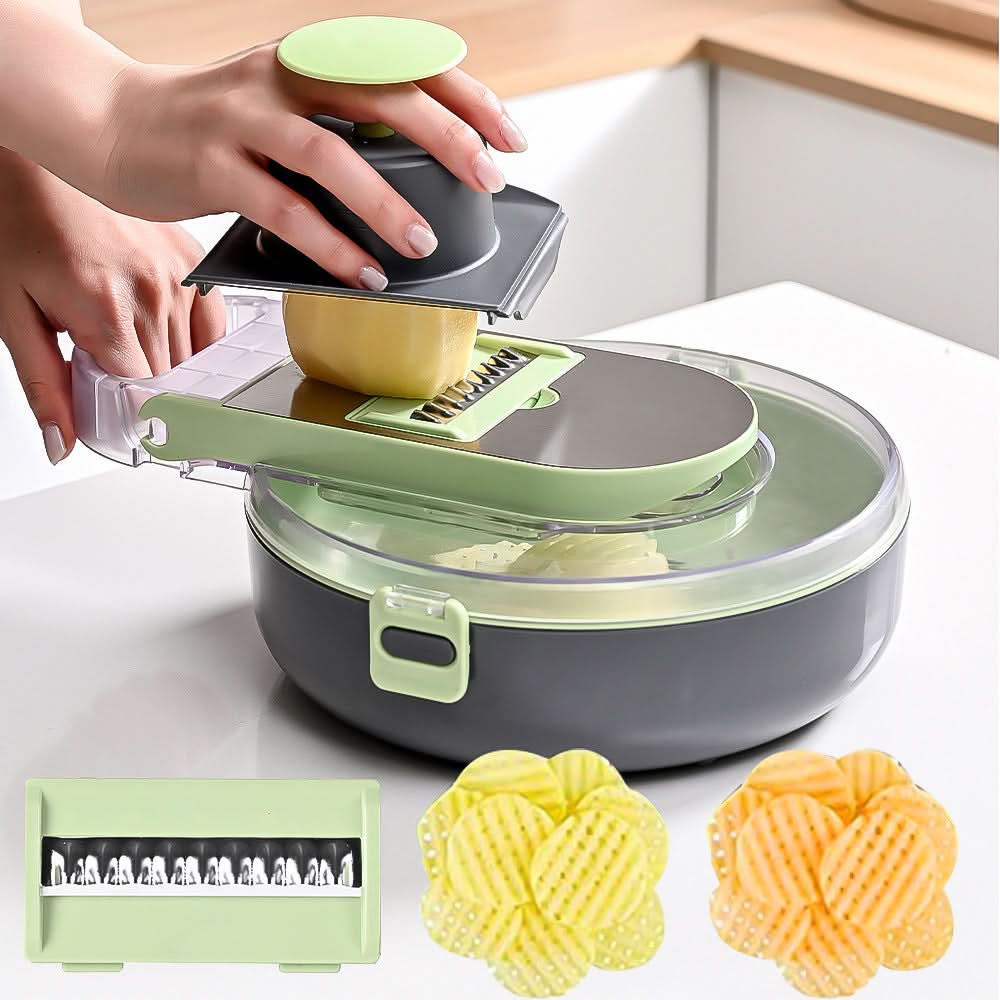 Multifunctional Vegetable Cutter and Grater Tool
