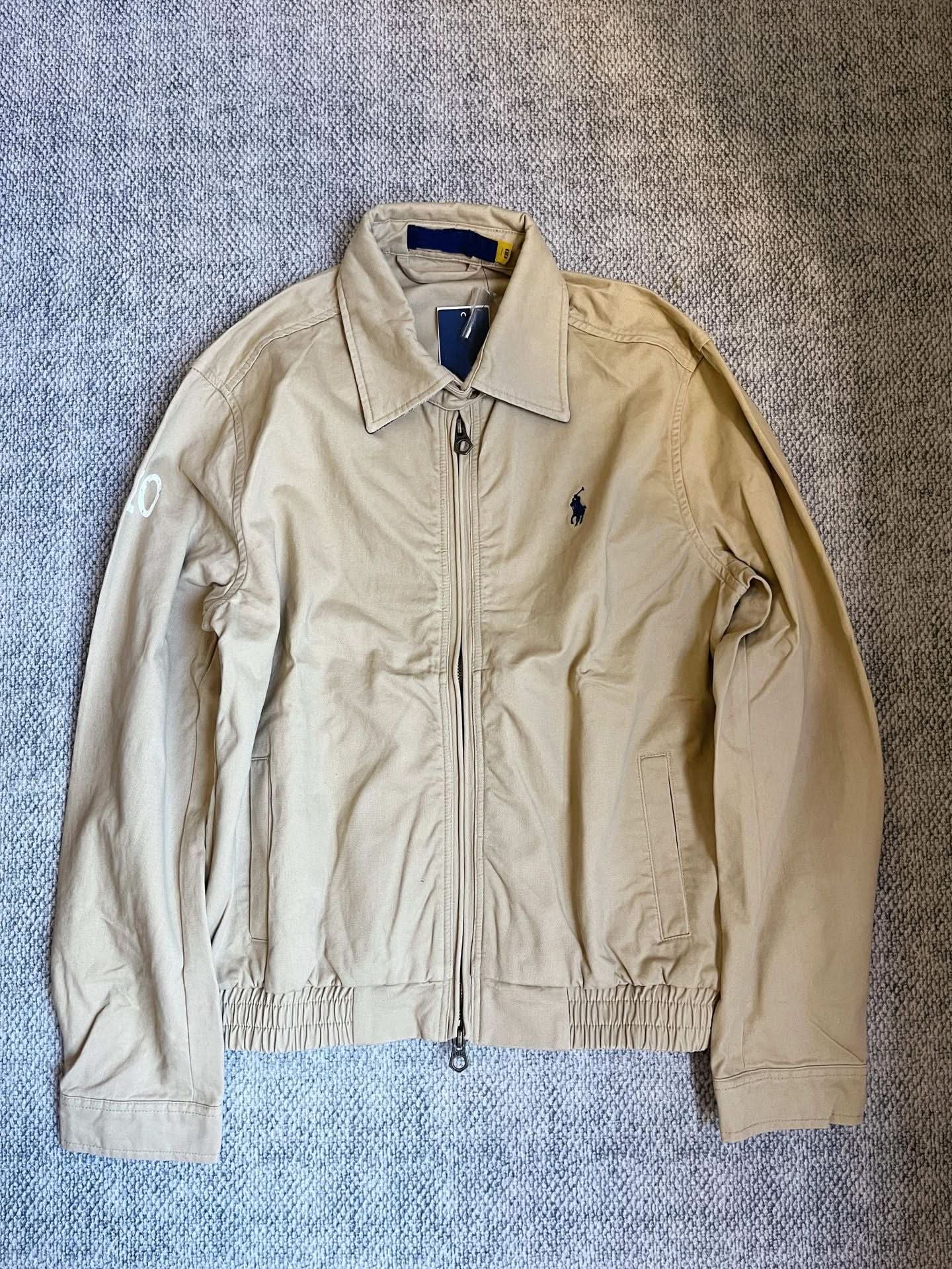 Original foreign trade forever god American retro horse logo jacket classic lapel zipper cadre jacket