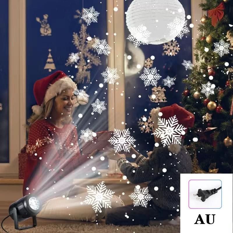 Christmas Snowflake Projector Light, 16 Patterns