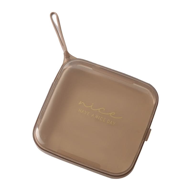 Portable Mask Storage Box – Dustproof & Hygienic Case with Flip Cover
