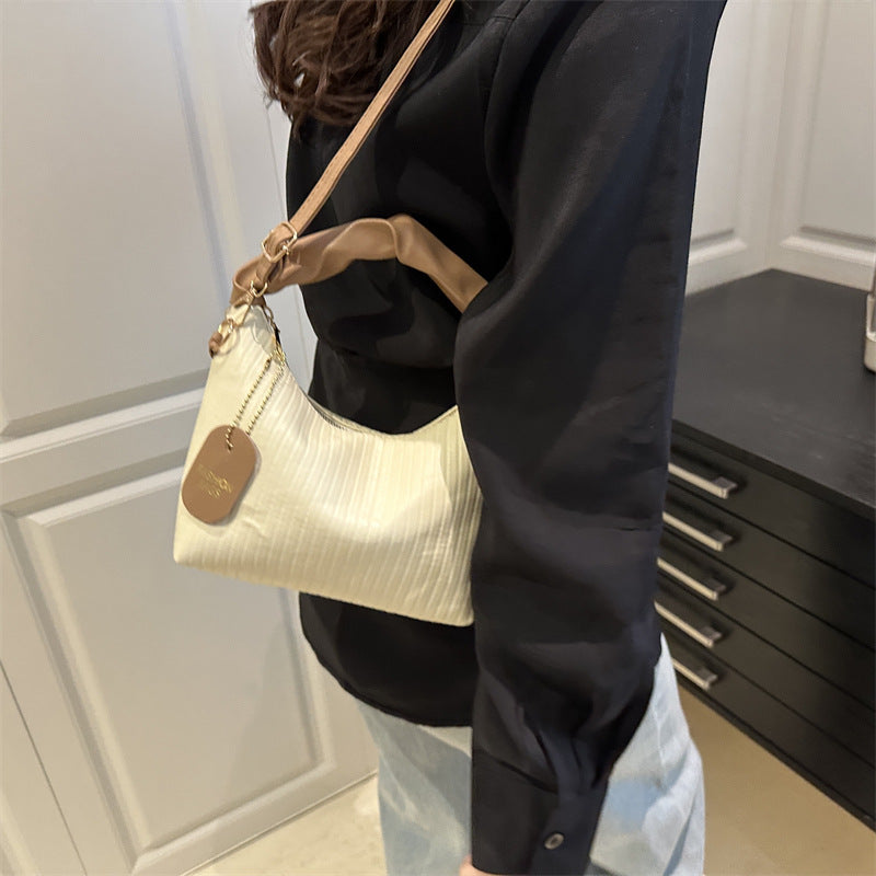 Trendy PU Bucket Handbag – Small Shoulder Crossbody Bag for Women