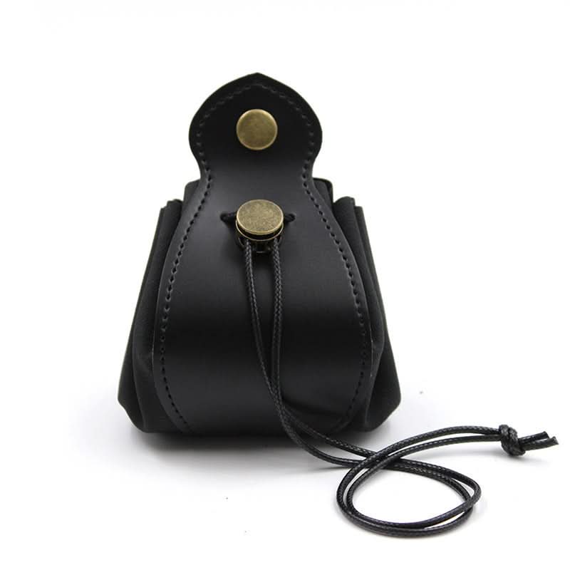 Leather Dice Bag – Drawstring Storage Pouch for Board Games, Coins & Accessories