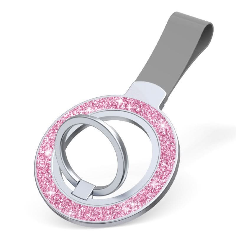 360° Rotating Magnetic Phone Ring Holder – Foldable Stand