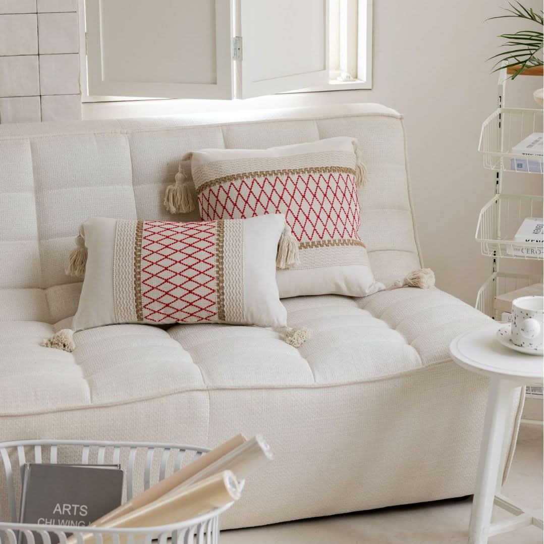 Yiman Qiyun Multi-Color Jacquard Sofa Pillow