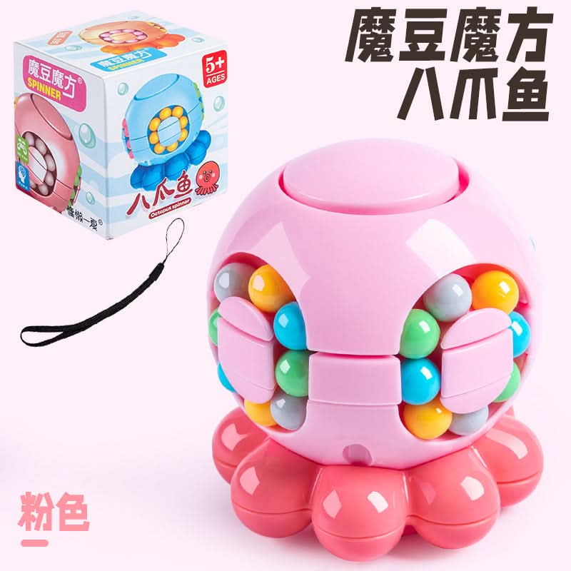 Rotating Rubik's Cube Gyroscope Educational Toy