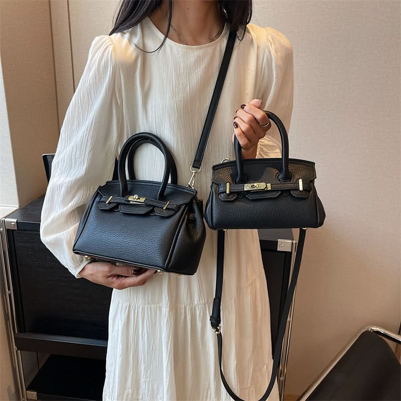 Women's Stylish PU Leather Kelly Bag – Elegant Crossbody Bag