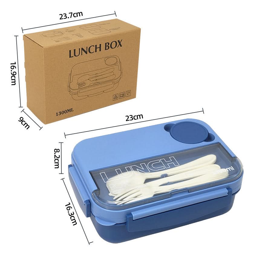 Bento Lunch Box – Leakproof, Large-Capacity Food Container