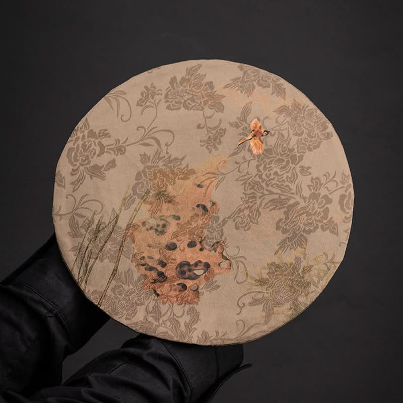 Double-Sided Fragrant Cloud Yarn Tablecloth - Tea Ceremony Accessory