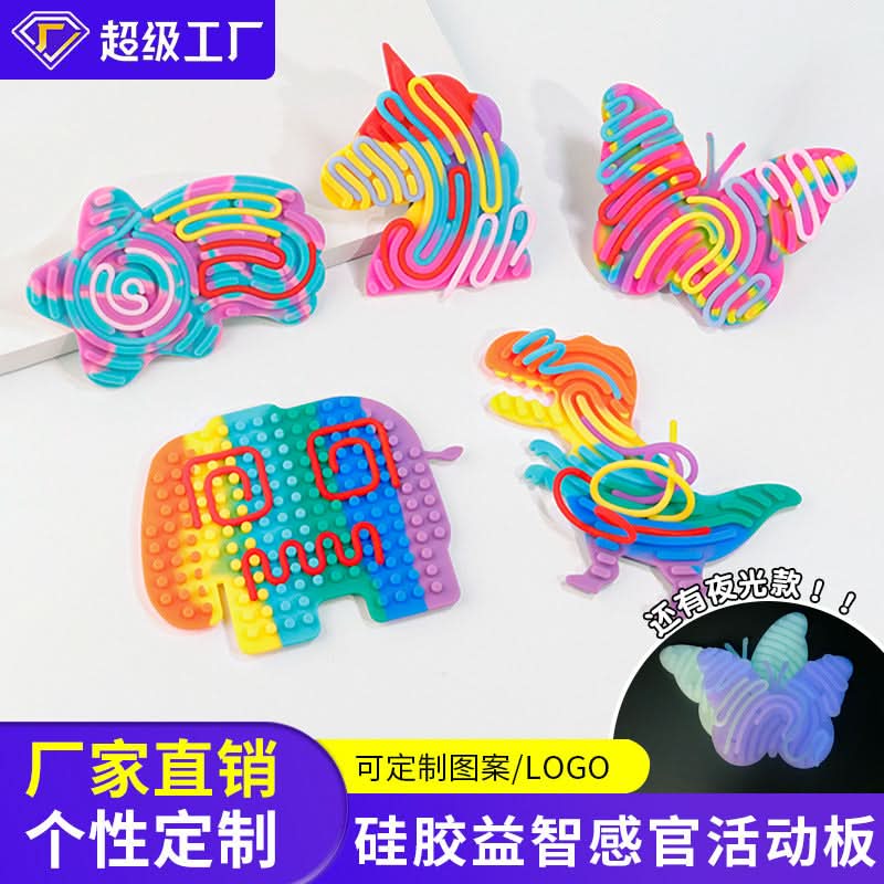 Silicone Sensory Activity Board for Kids