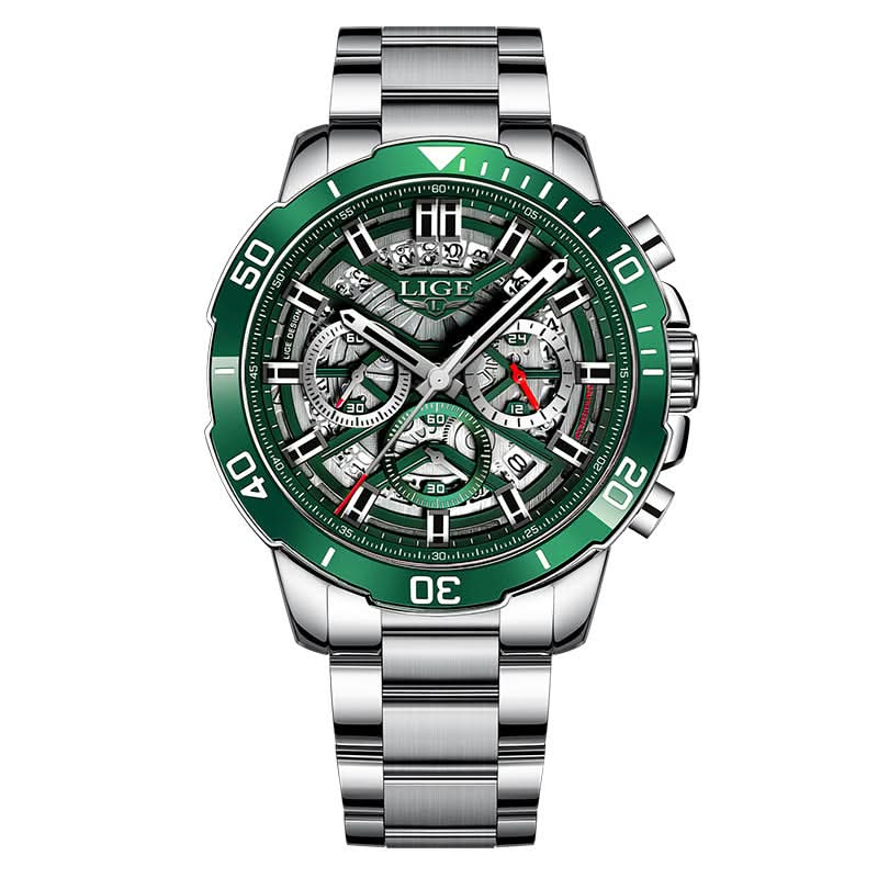 Men’s Luxury Chronograph Quartz Watch - Waterproof