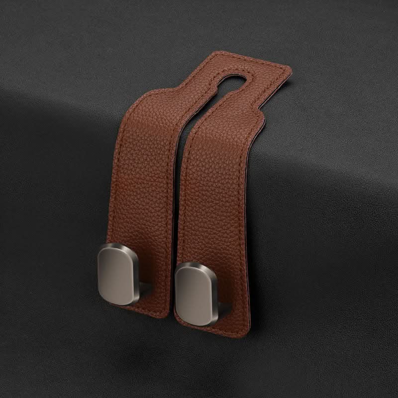 Suede Car Seat Hook for Storage