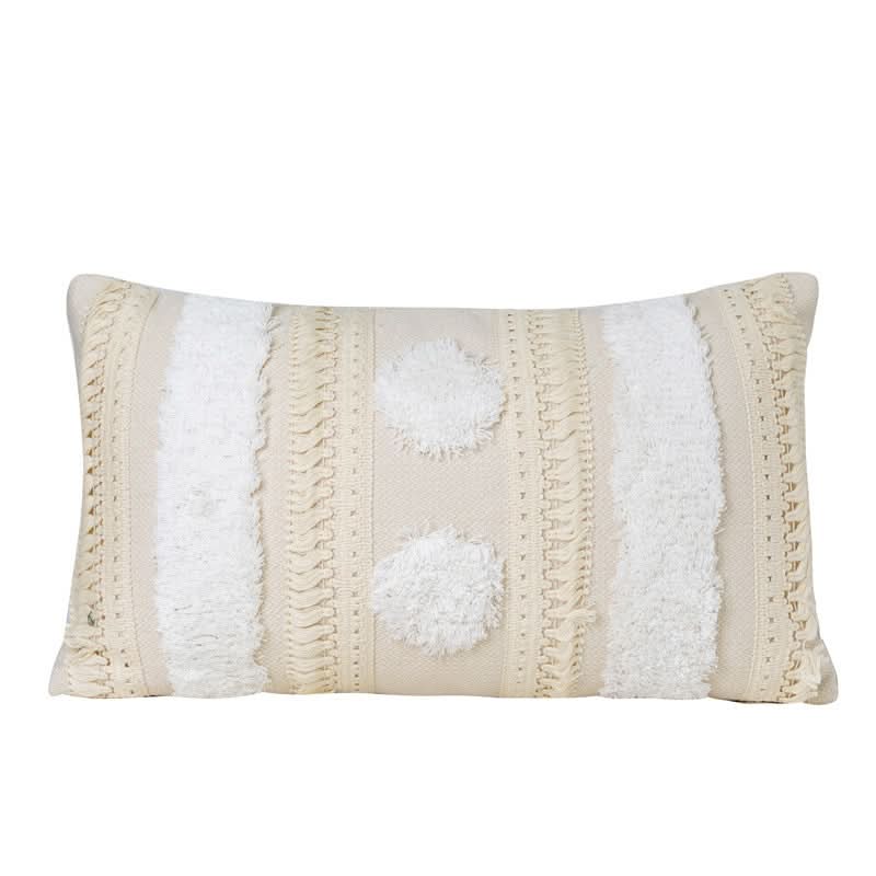 Rose Red Jacquard Girl Style Pillowcase