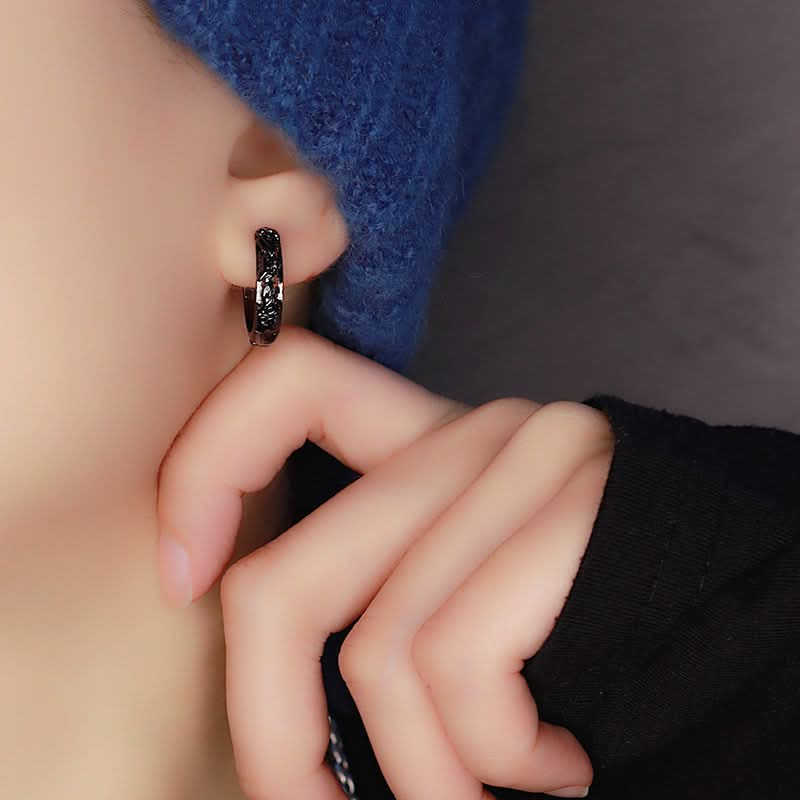 Dragon Hoop Earrings – Fortune-Attracting Earrings for Women