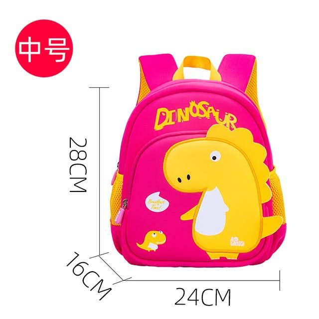 Cute Dinosaur Cartoon School Bag for Kids – Mini Backpack for Boys & Girls
