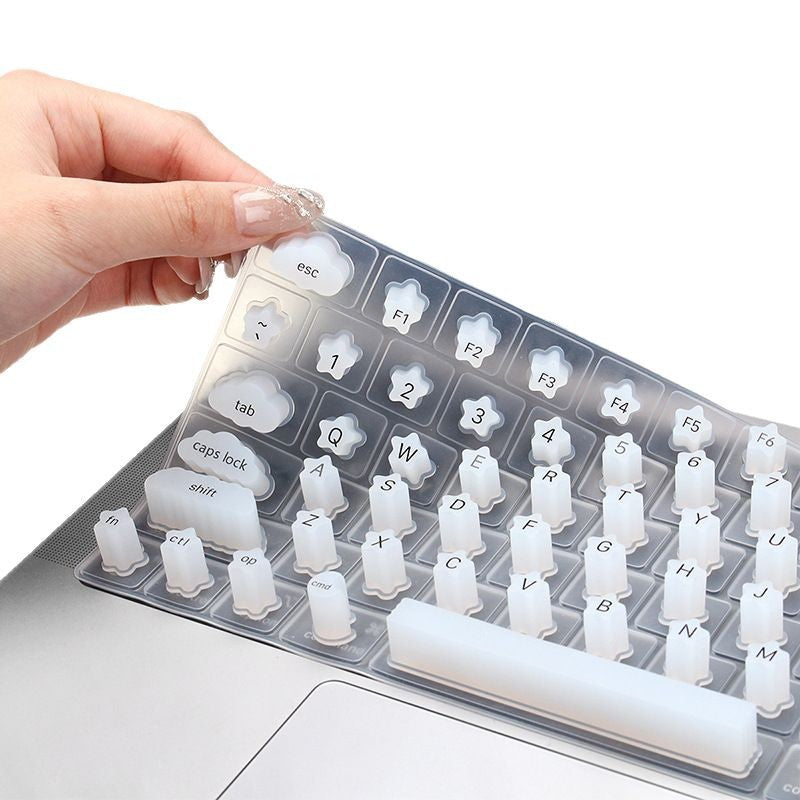 Silicone Keyboard Cover for Long Nails – MacBook Pro 14" (2021–2023)