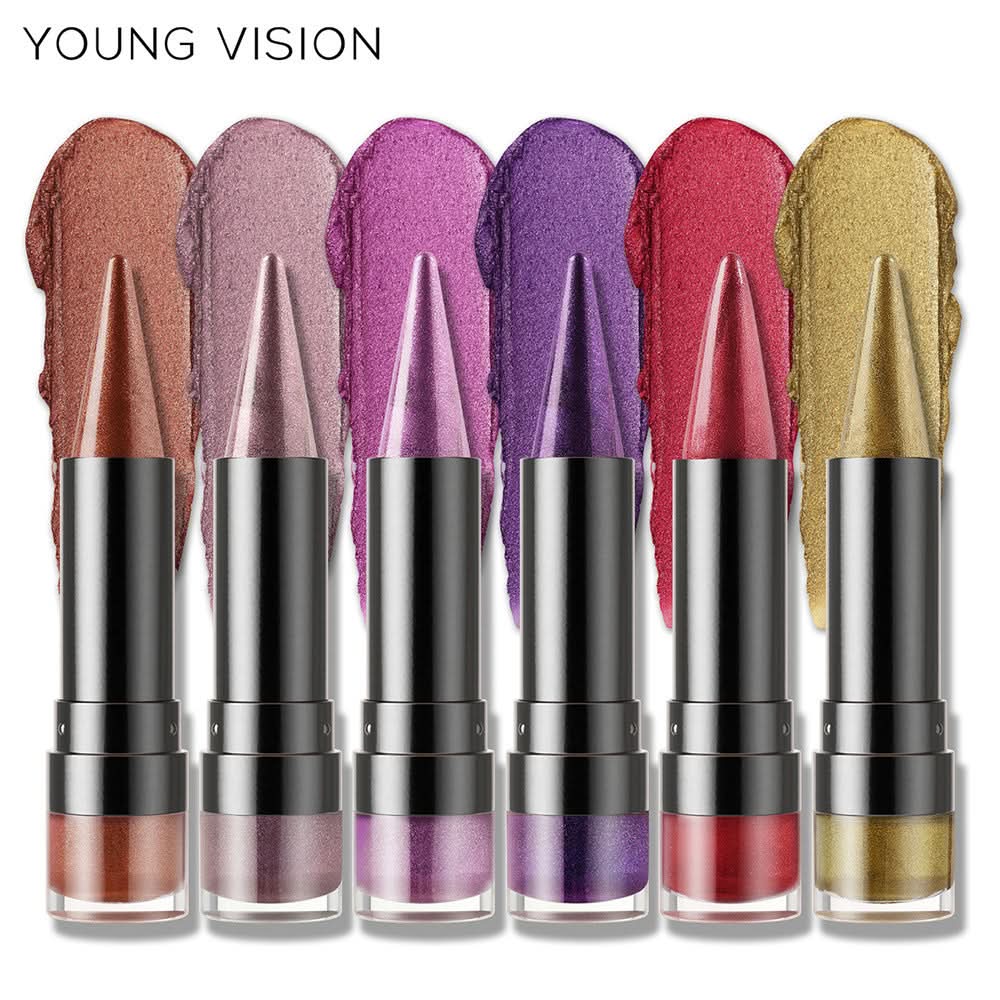 YOUNG VISION Glitter Lipstick & Lip Liner – Moisturizing, Long-Lasting