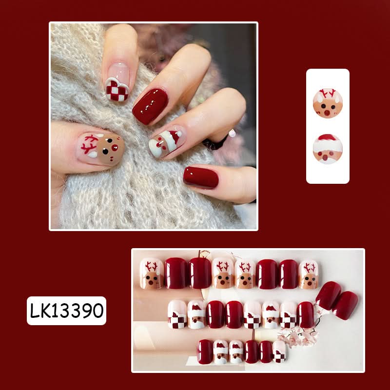 Autumn & Winter Style Colored Nail Art Pieces
