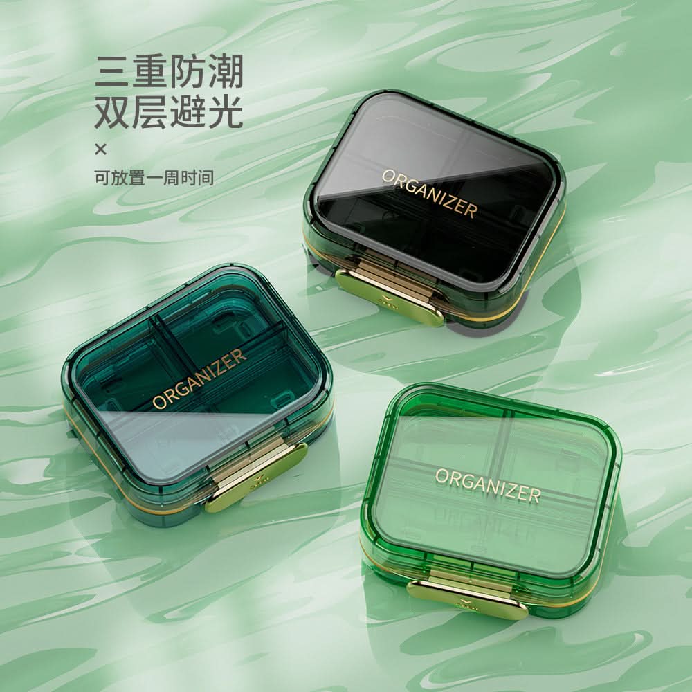 Mini medicine pill box