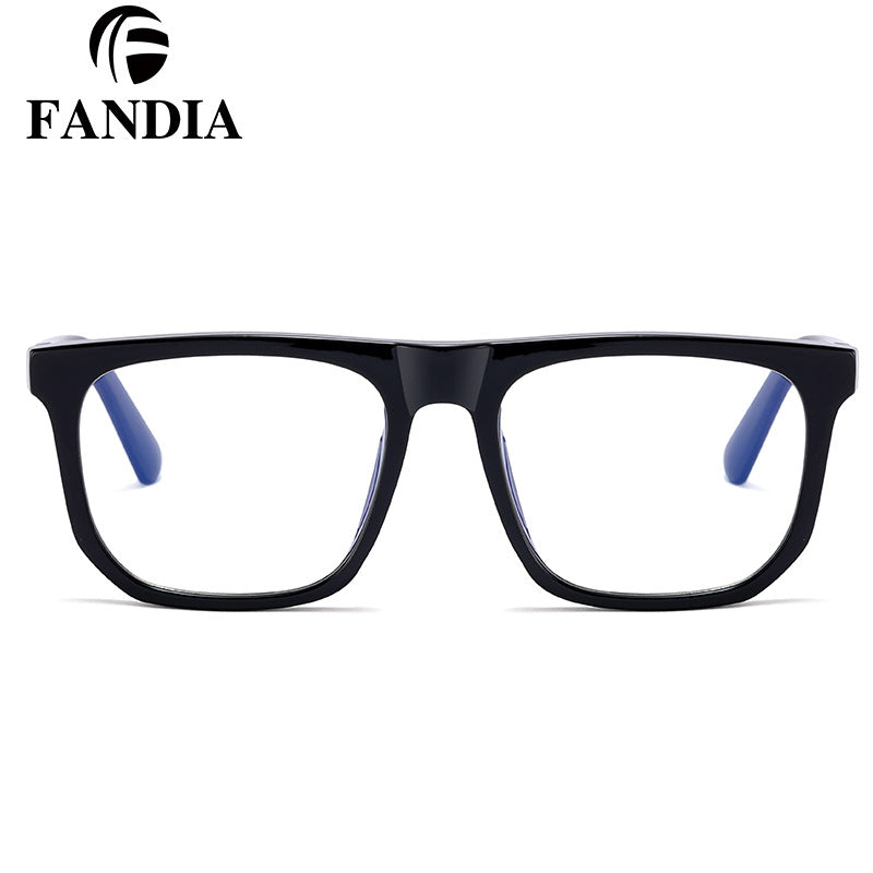 Women's TR90 Square Frame Anti-Blue Light Glasses – Myopia-Ready Optical Eyewear