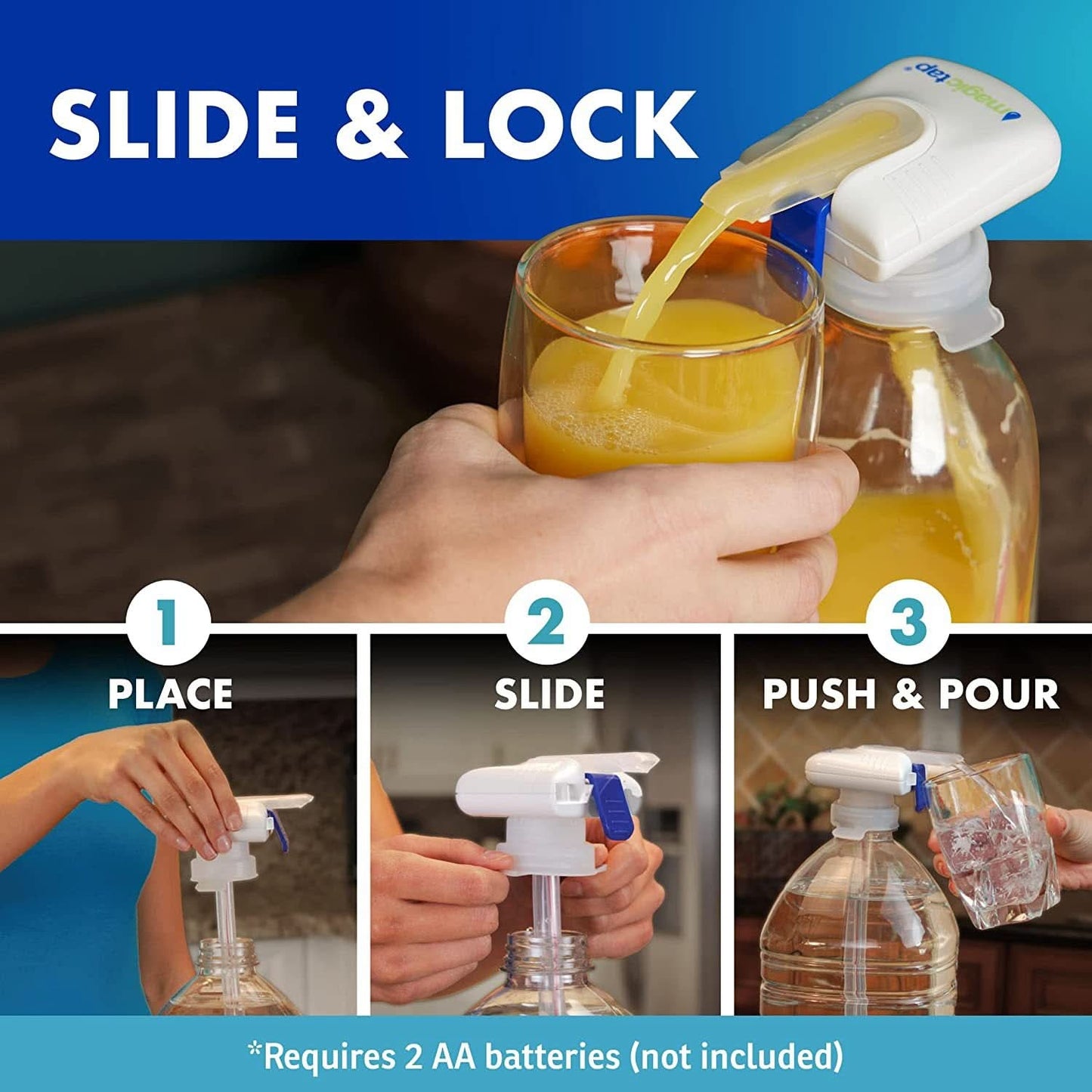Automatic Beverage Straw Pump for Easy Drinking