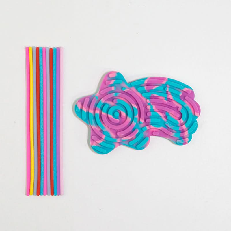 Silicone Sensory Activity Board for Kids