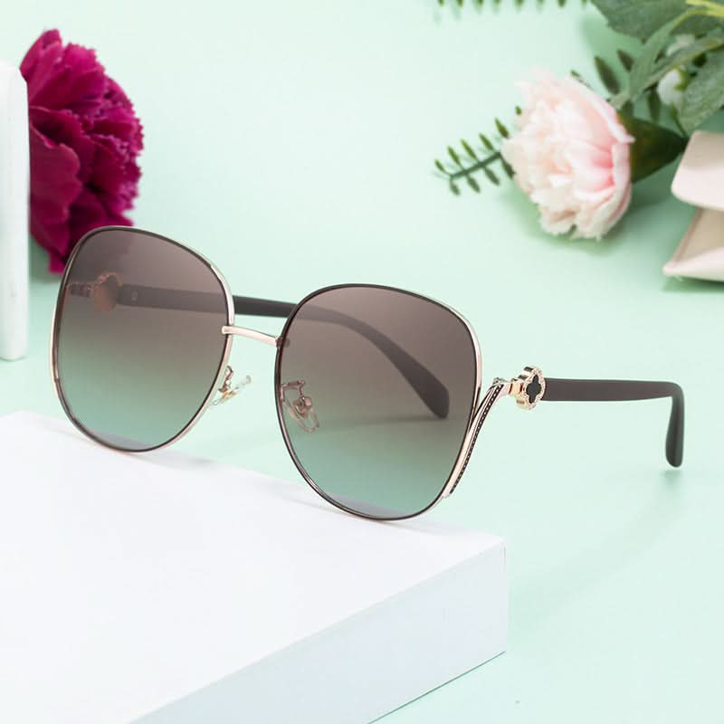 Square Frame Polarized Sunglasses for Women – High-End Outdoor Fashion Glasses