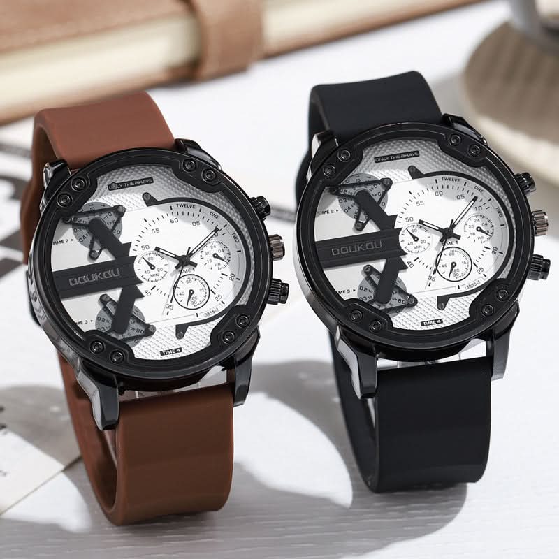 Men’s Multifunction Quartz Watch – Bold Waterproof Design