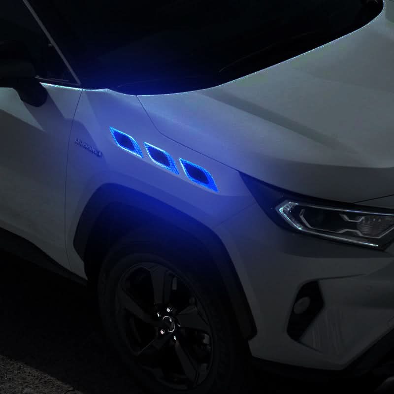 Car Reflective Fender & Bumper Stickers – Anti-Scratch Night Safety Decals