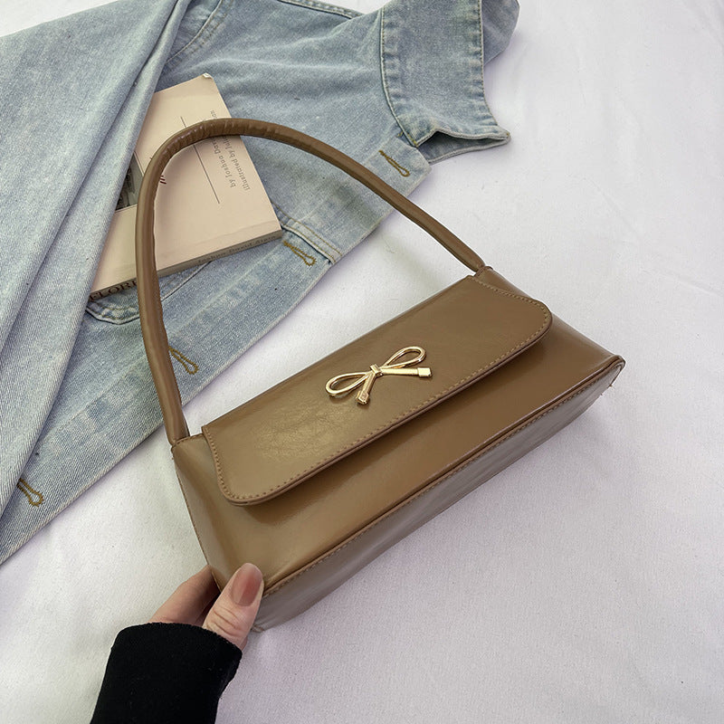 Small Armpit Shoulder Bag for Women – Trendy PU Chain Pillow Purse