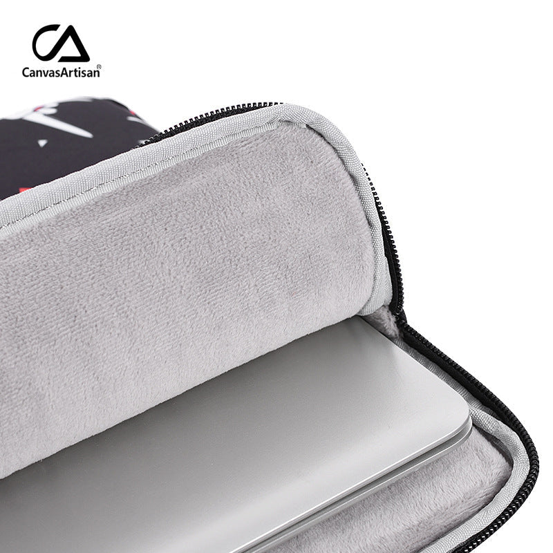 Digital Print Laptop Sleeve – Waterproof Case with Hand Gesture Design for Dell & More