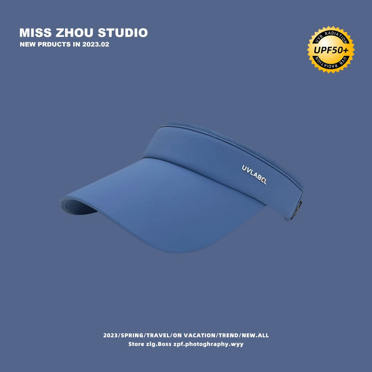Women's UV Protection Visor Cap – Topless Running Hat for Summer