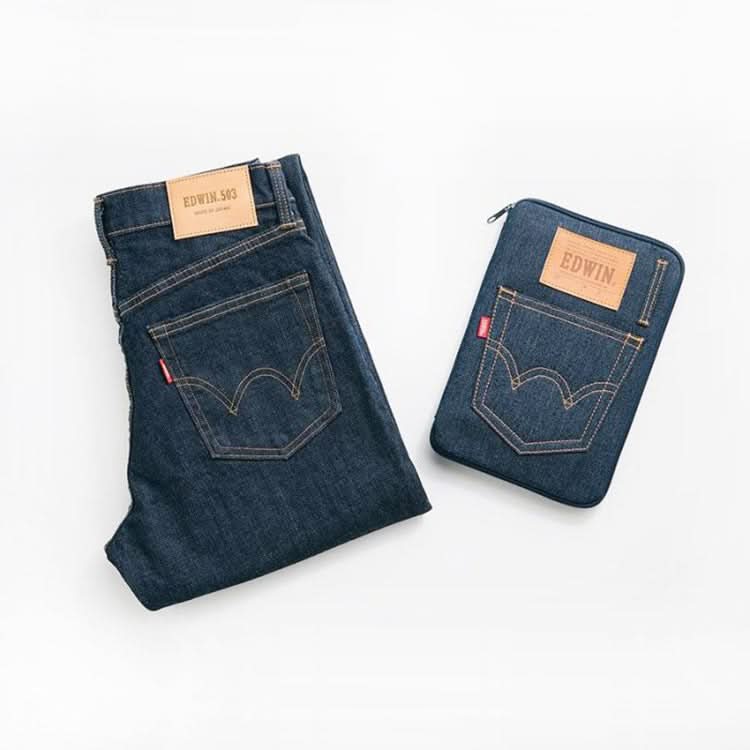 Portable Denim Travel Pouch – Multipurpose Notebook & Pencil Case Organizer
