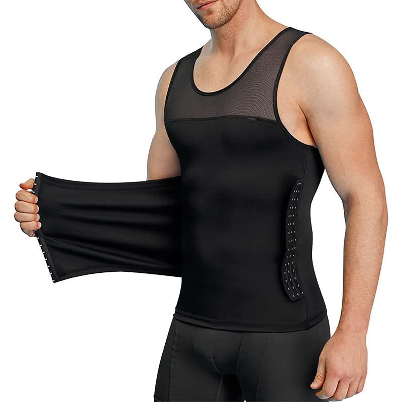 Men's Adjustable Waist Shaping Corset Vest