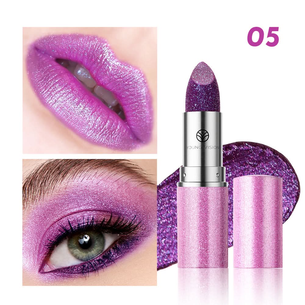 YOUNG VISION Chameleon Lipstick – Long-Lasting, Pearlescent & Matte Finish
